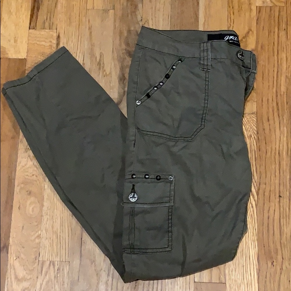 grane green jeans